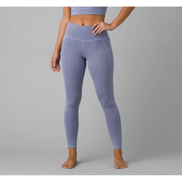 Prana Becksa 7/8 Legging Morning Glory Heather Periwinkle - Size: Small - Picture 1 of 7